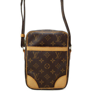 Louis Vuitton Monogram Leather Brown Danube Shoulder Bag